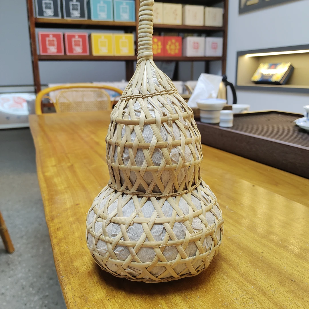 可字号 布朗山葫芦 普洱茶生茶紧压茶 1000g