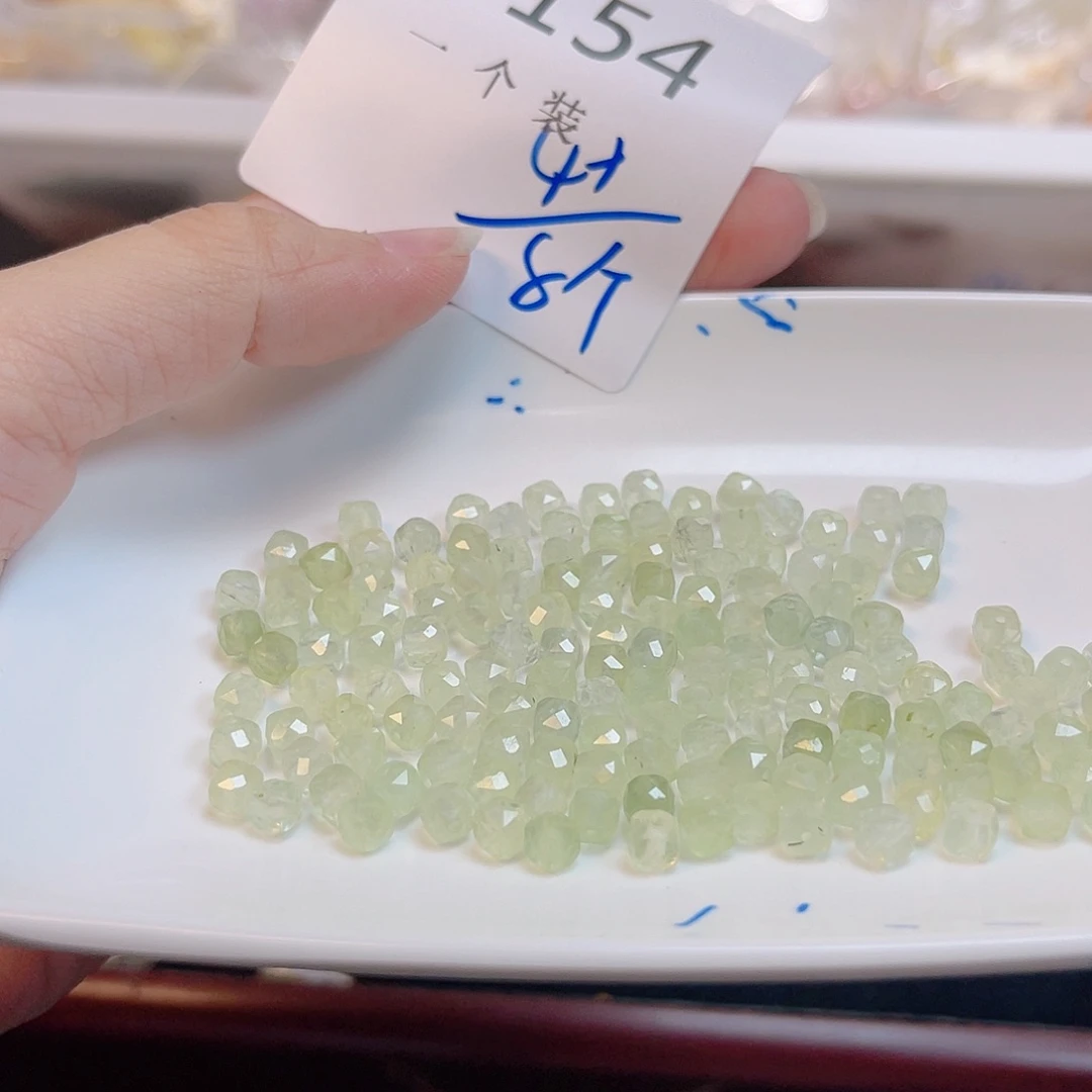 水晶珠宝半成品未镶嵌154 。