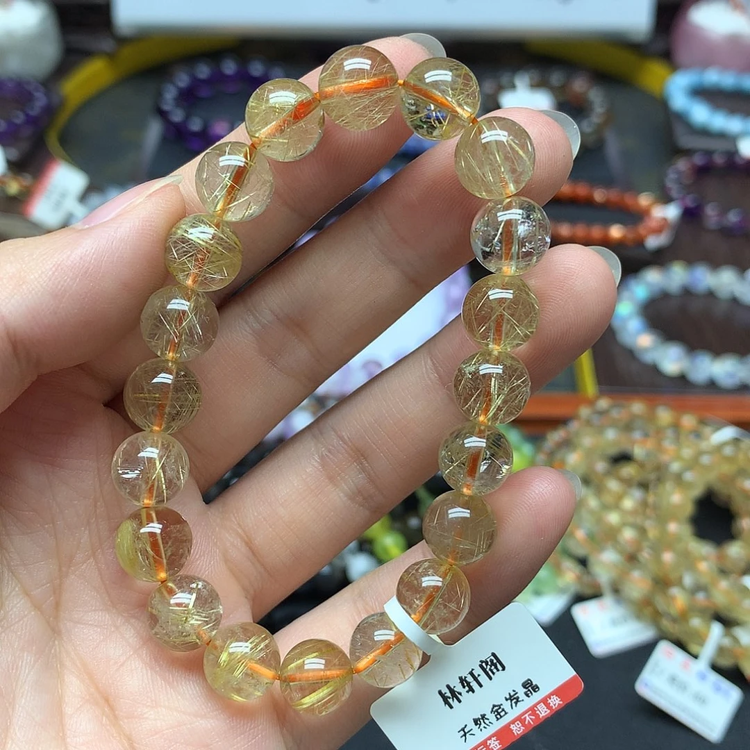 未镶嵌水晶手链手链