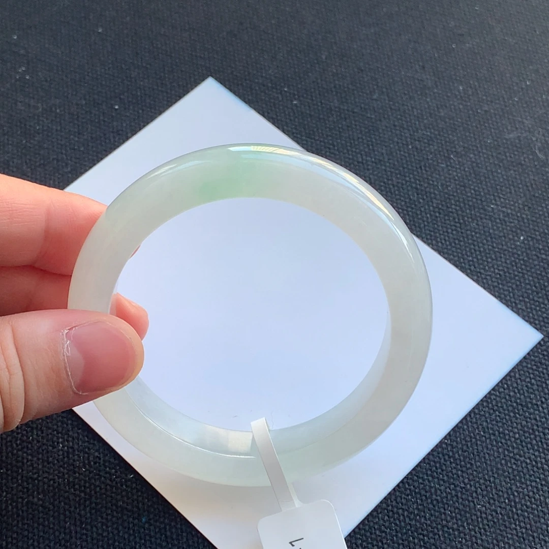 翡翠未镶嵌手镯43号51正