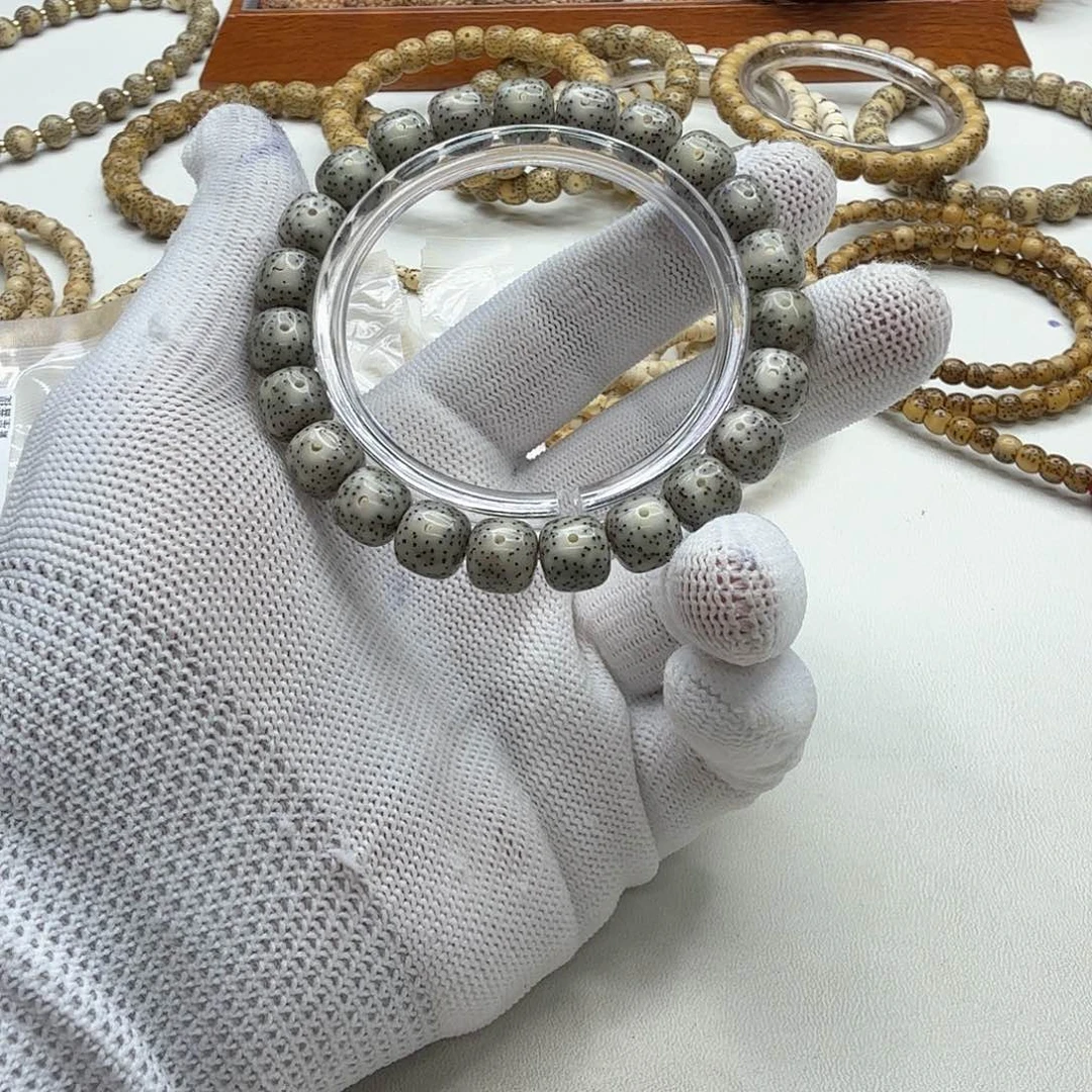 星月菩提吊坠44尊宠青瓷石玉星月10左右桶单圈