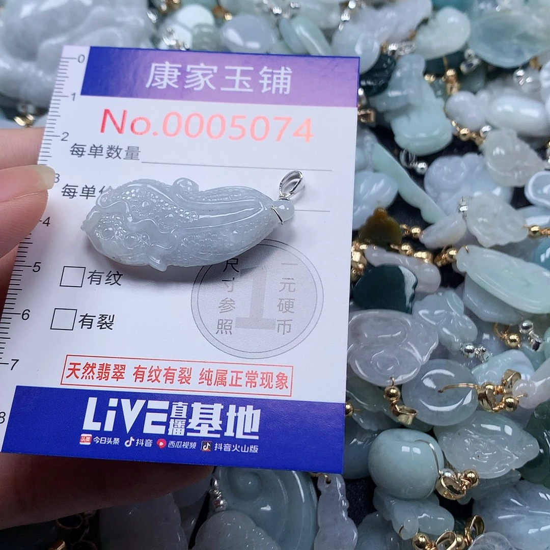 颈饰未镶嵌翡翠g