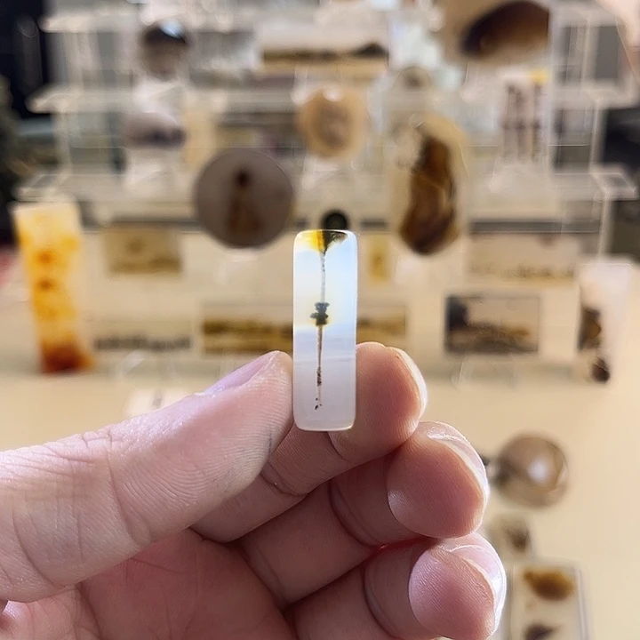玛瑙/玉髓未镶嵌吊坠(不含链)