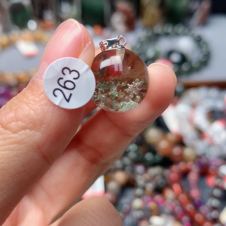 水晶吊坠(不含链)未镶嵌