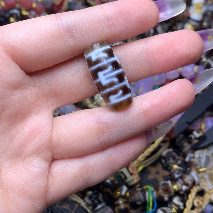 玛瑙/玉髓未镶嵌发一条