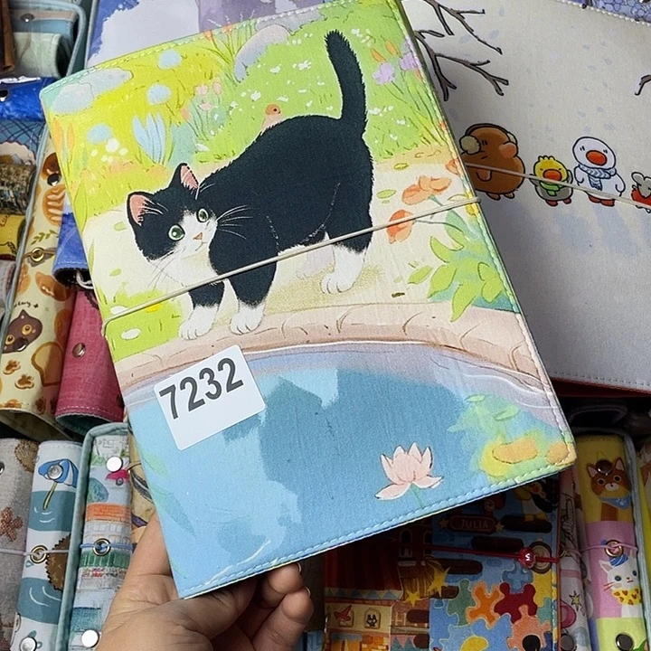 织绣A5 活页不加纸7232