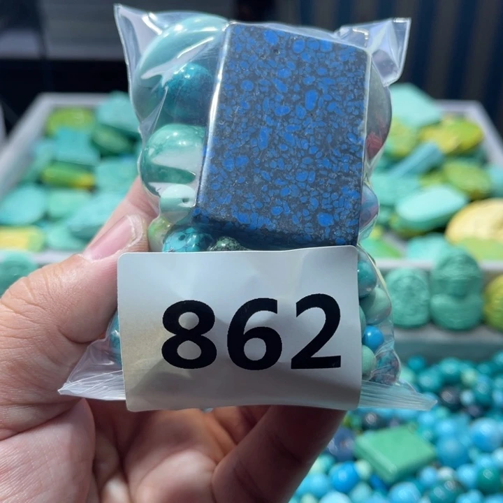 菱锰矿珠宝半成品未镶嵌