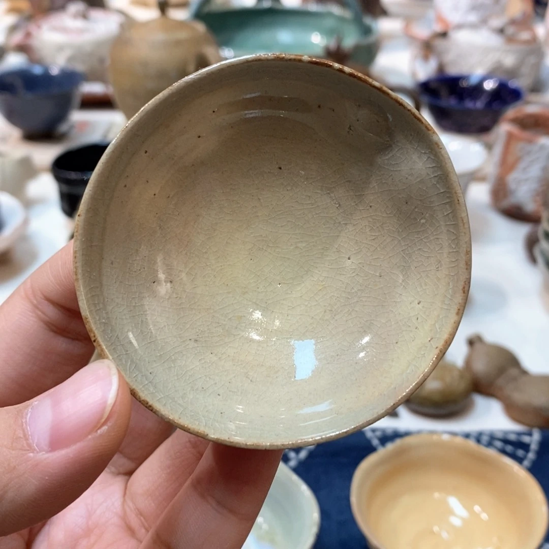 柴烧侘寂粗陶茶具