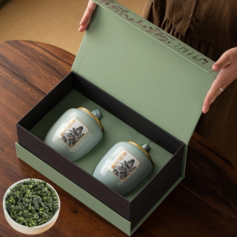 安溪原产地铁观音茶叶2025年新茶高档礼盒装中秋节日送礼送客户