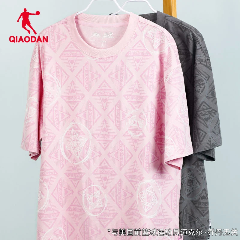 乔丹短袖t恤情侣2025夏季新款纯棉运动轻薄透气大码官方正品上衣