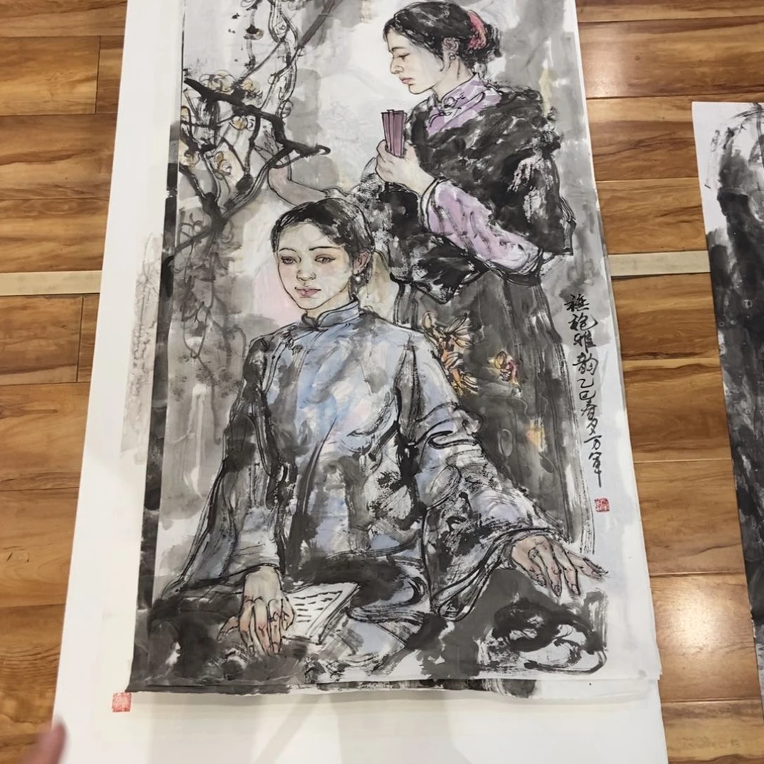 国画圣****奇墨鱼精品墨鱼精品