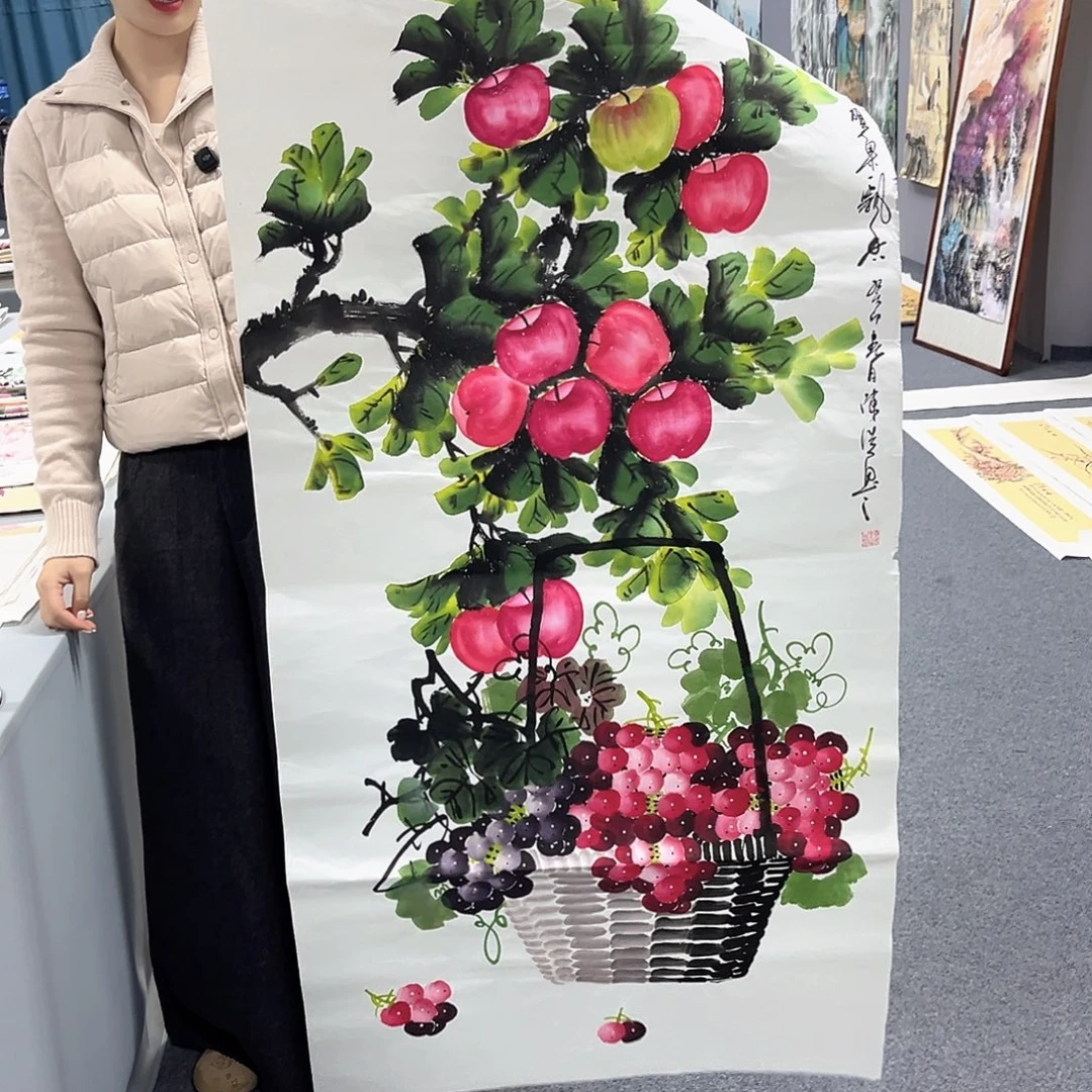 国画国画老师作品