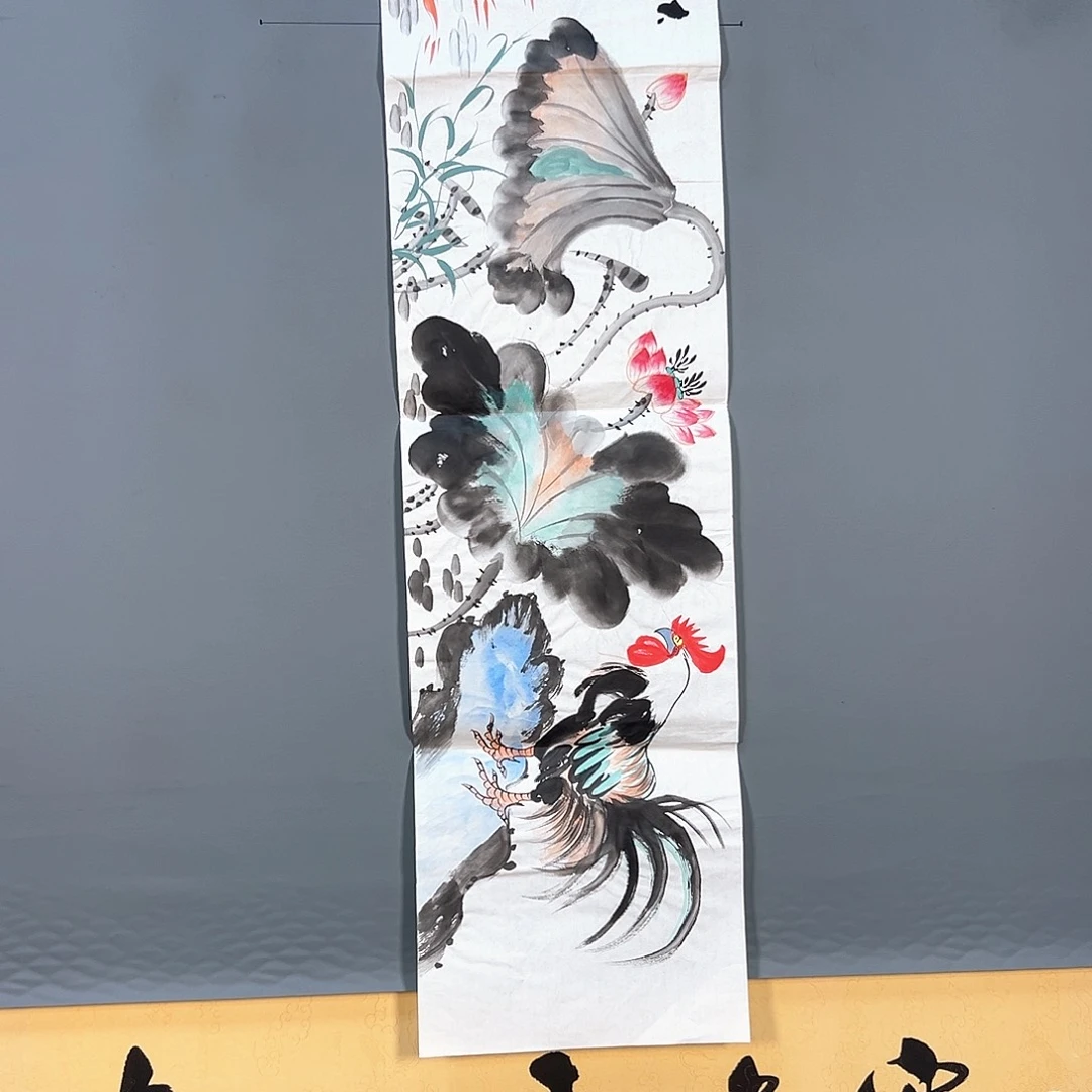 国画277 花鸟和蝴蝶都会成为