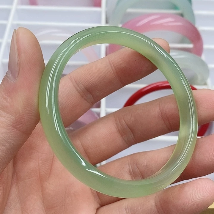 翡翠未镶嵌手饰手镯59