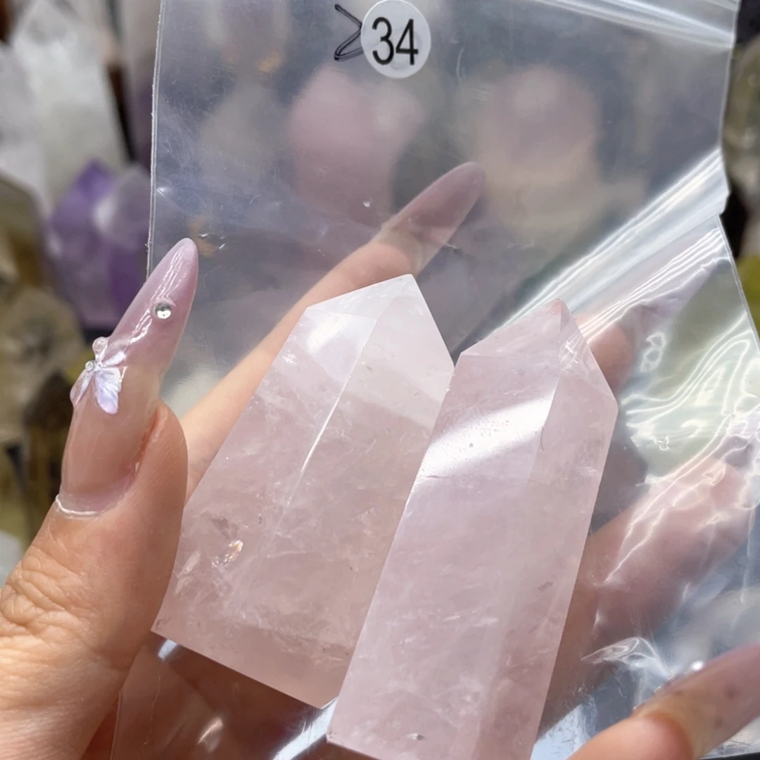 天然水晶未镶嵌水晶?****丶34