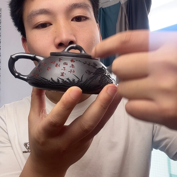 茶壶紫砂正品一把