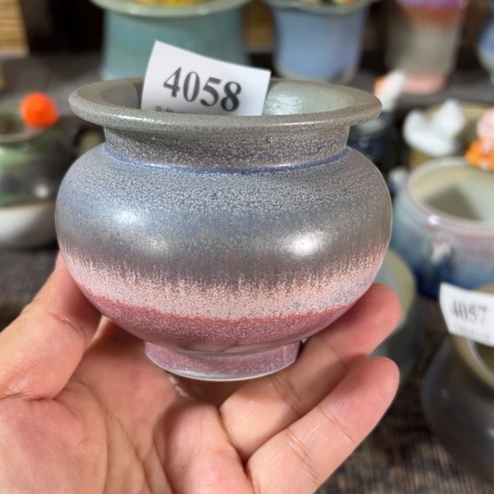 口6高7 手工花盆满30包邮