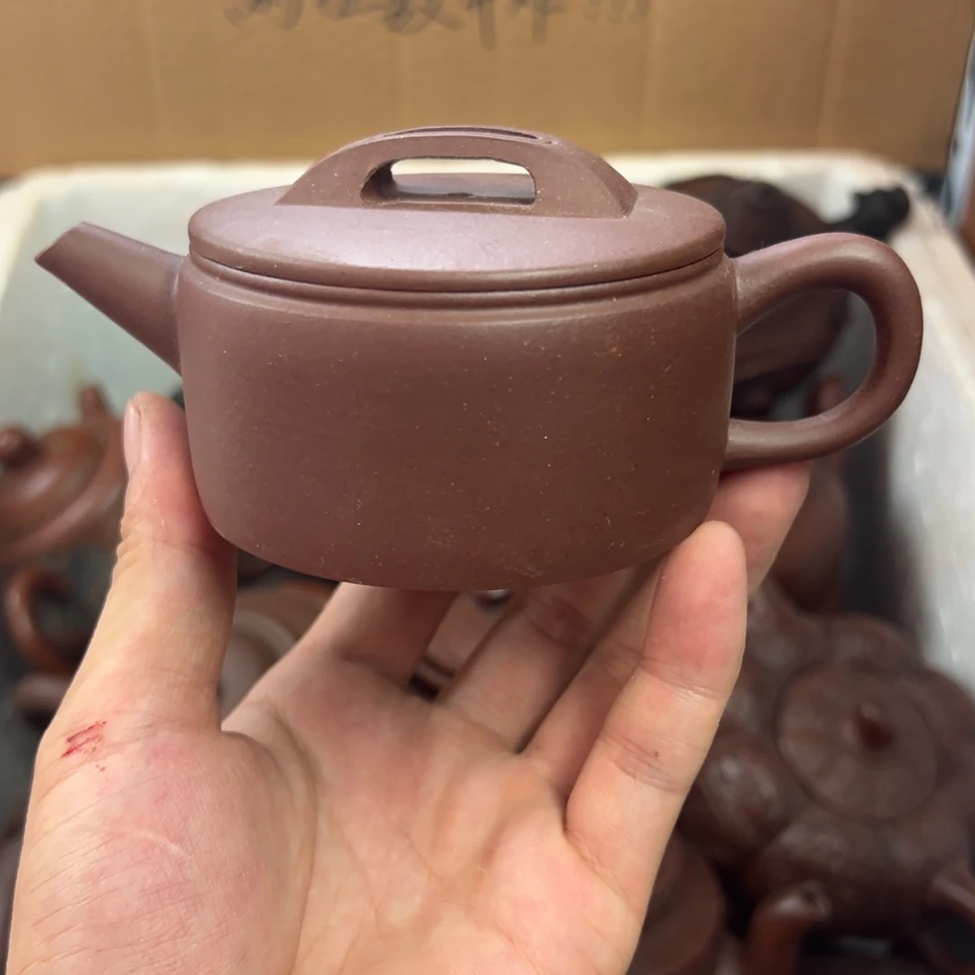 紫砂茶壶宜兴原矿紫砂壶200毫升容量