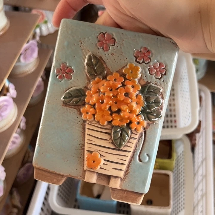 紫砂花盆粗陶材质多肉花盆