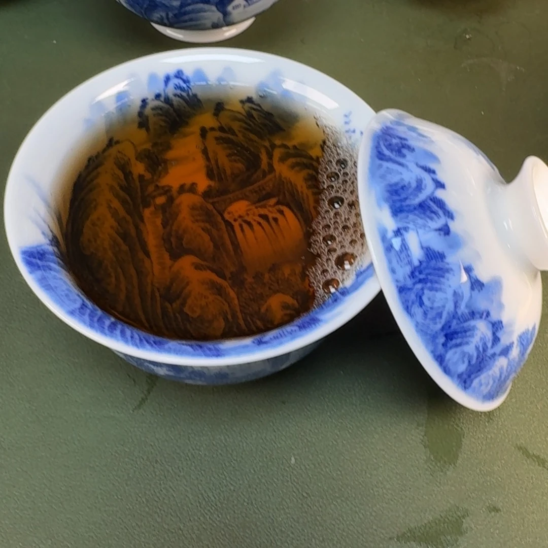 陶景德镇纯手绘茶具圆圆211