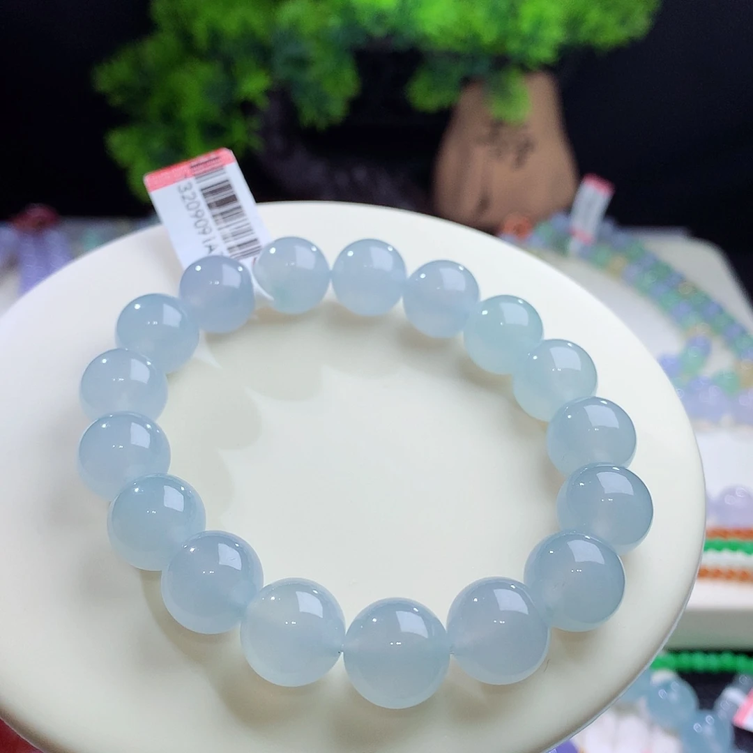 未镶嵌手串翡翠卡12mm