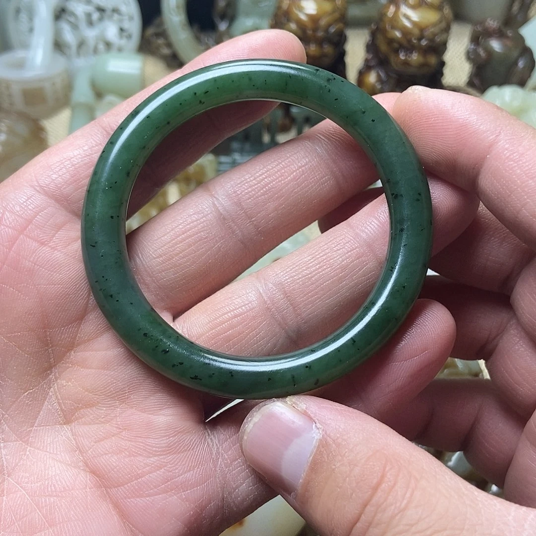 和田玉挂件未镶嵌二*大