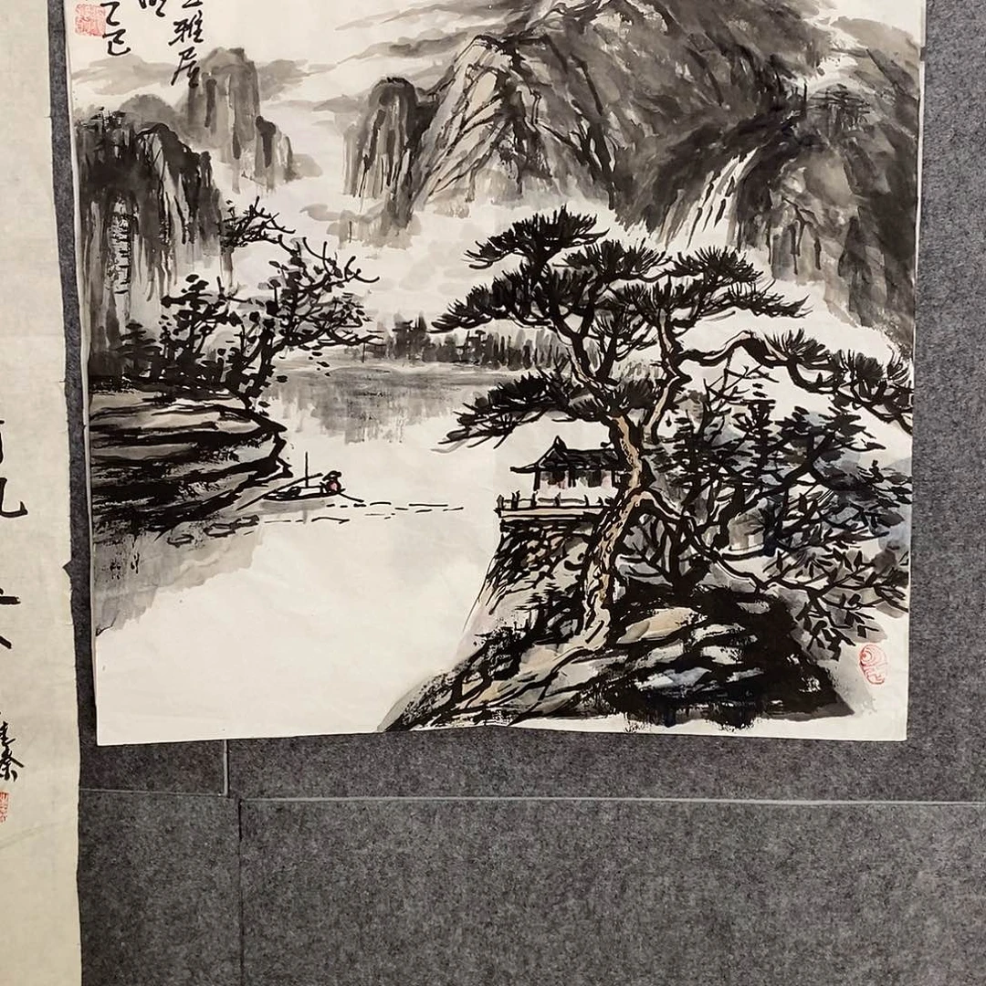 国画手写手绘国画作品50