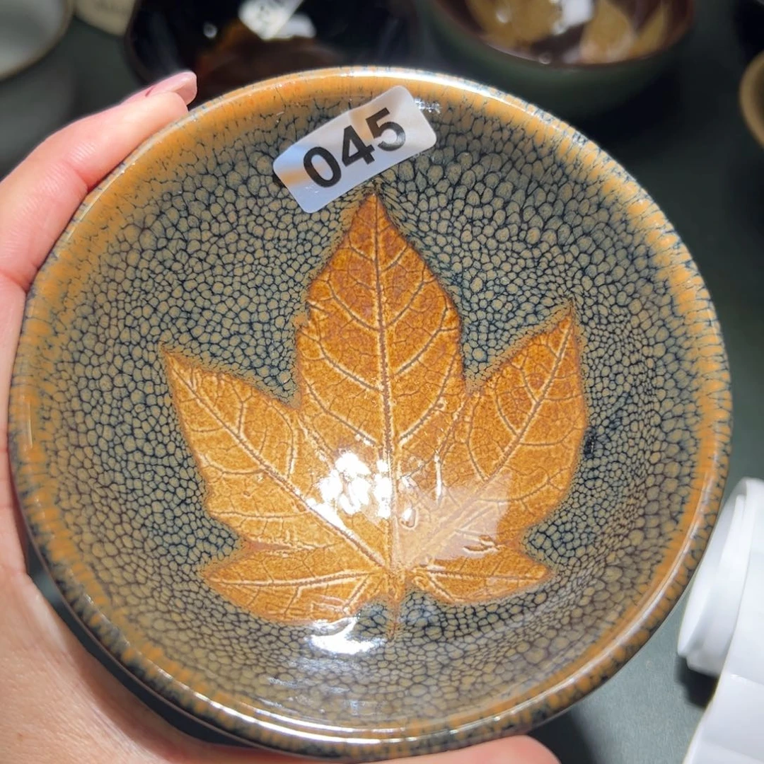 茶盏全手工原矿原釉建盏