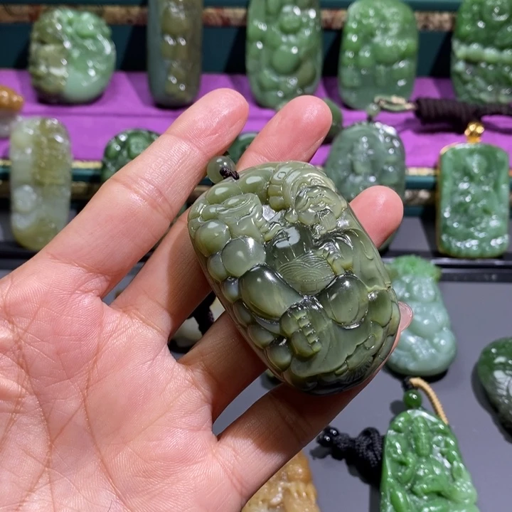 未镶嵌和田玉挂件