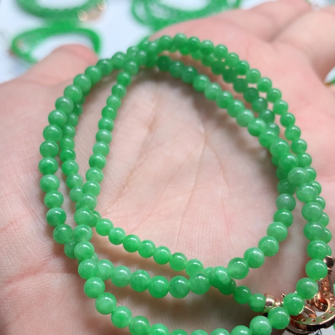 翡翠未镶嵌手链翡翠