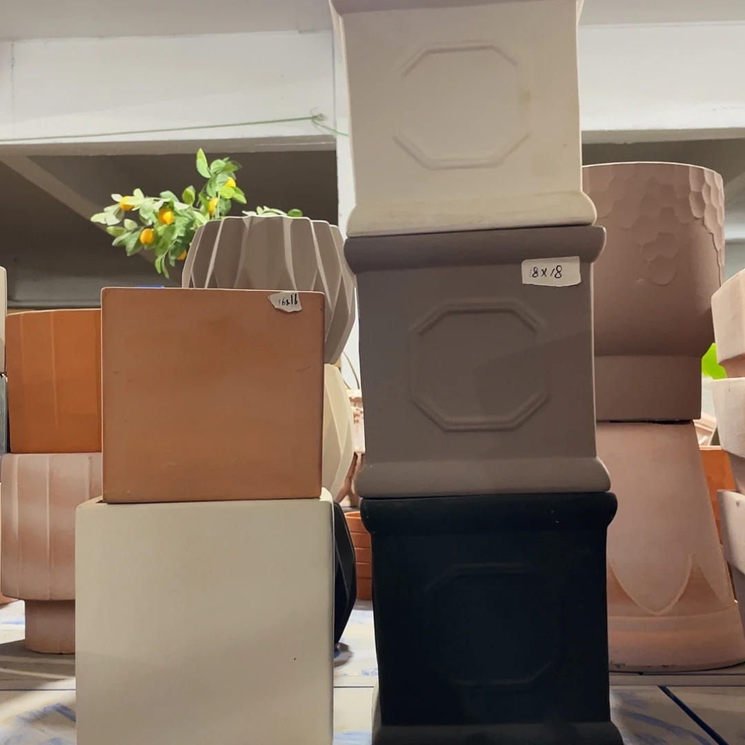 口白陶18×18 红陶16×16 浮雕18×18  备注颜色发1