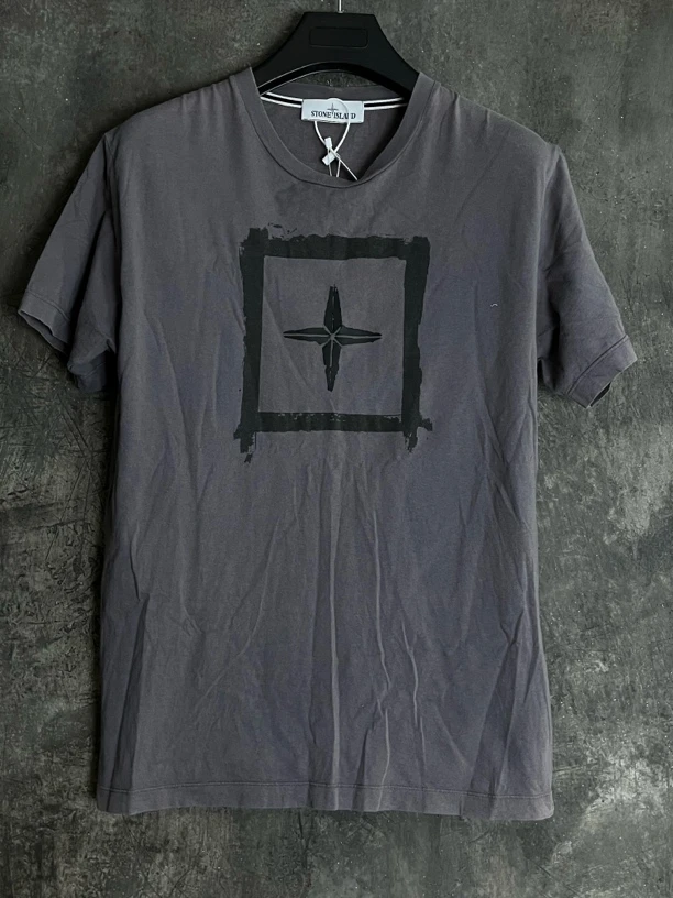 全新未使用 STONE ISLAND SINCE/石岛 L码*1/Logo 印花短袖/05118