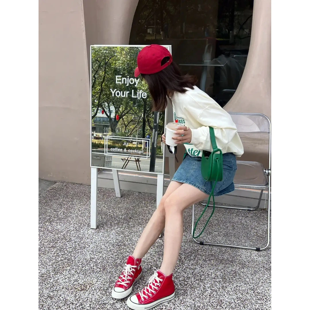 【高帮】经典匡鞋帆布鞋2025春季男女鞋情侣板鞋