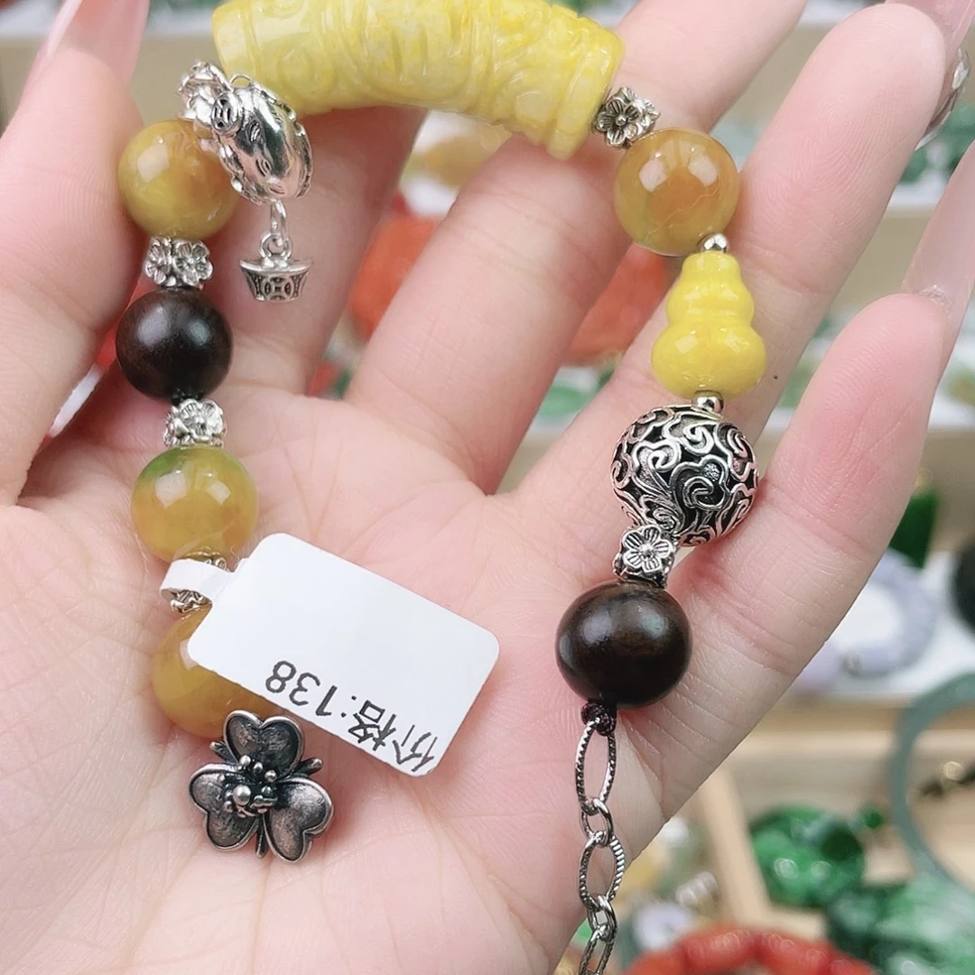 翡翠未镶嵌手链手链