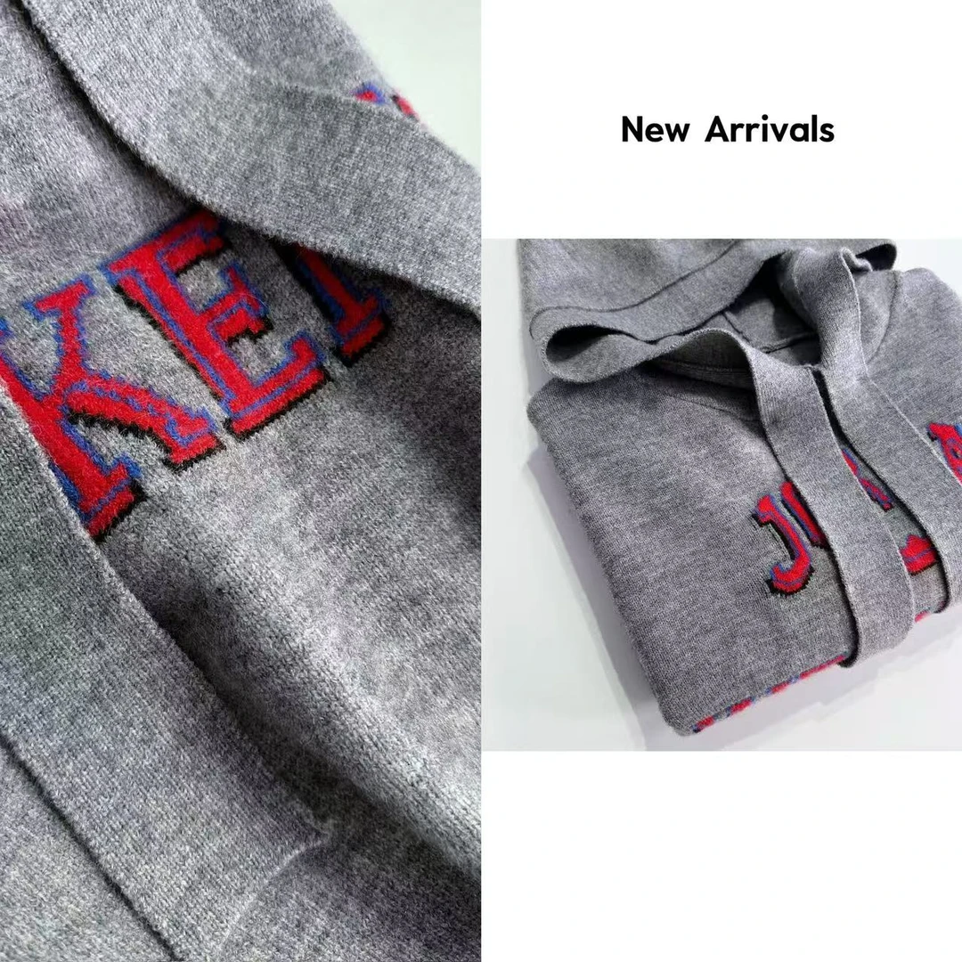 春季套头休闲百搭连帽针织衫   G1360