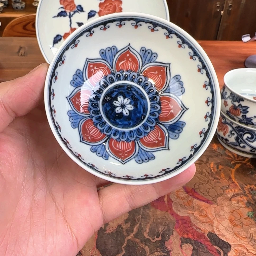 杯子景德镇手工手绘