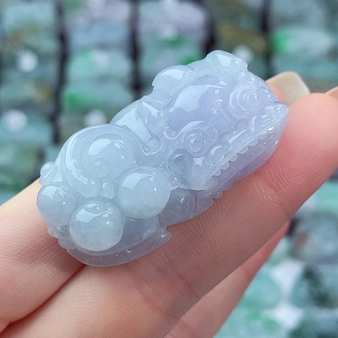 颈饰未镶嵌翡翠雪*天然