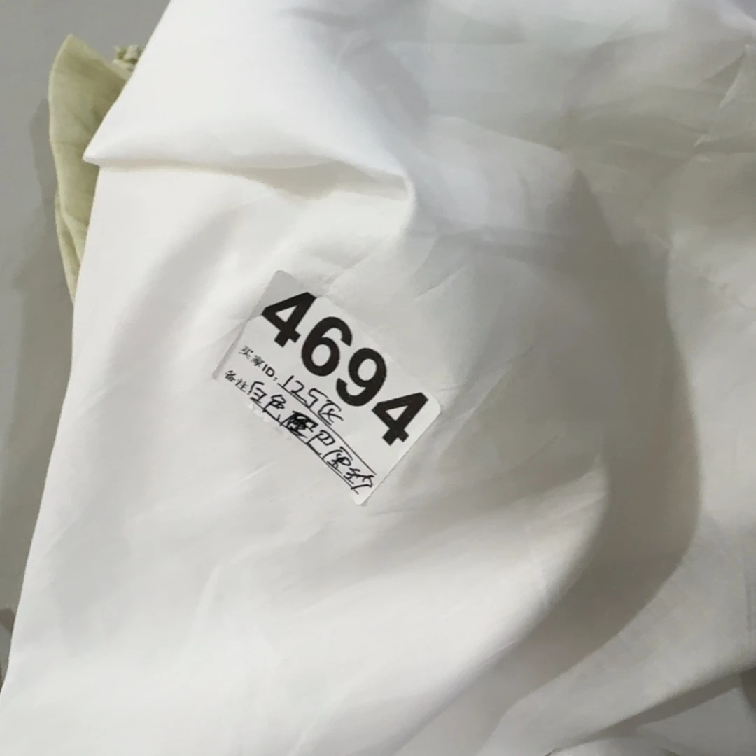 纯棉巴厘纱1米价X1.5米宽125区白色