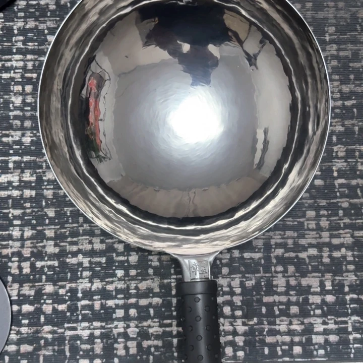 海***邱熟铁手工锻打铁锅30