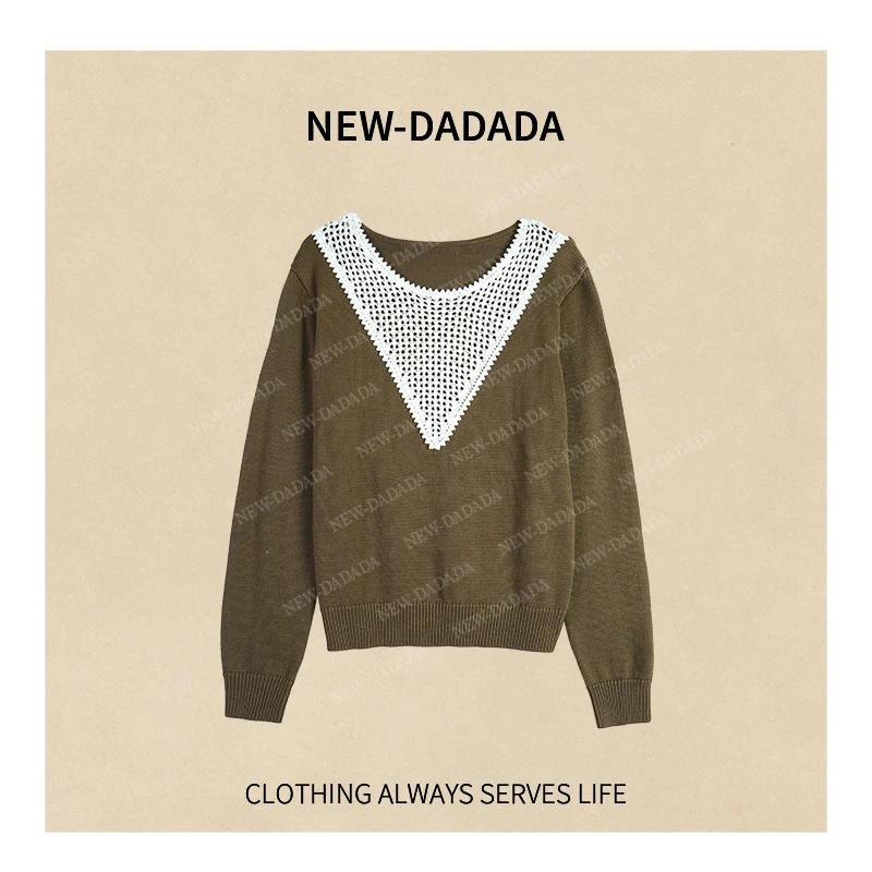 利达 NEW DADADA【清晨旅途】时尚休闲修身气质上衣CUM1133