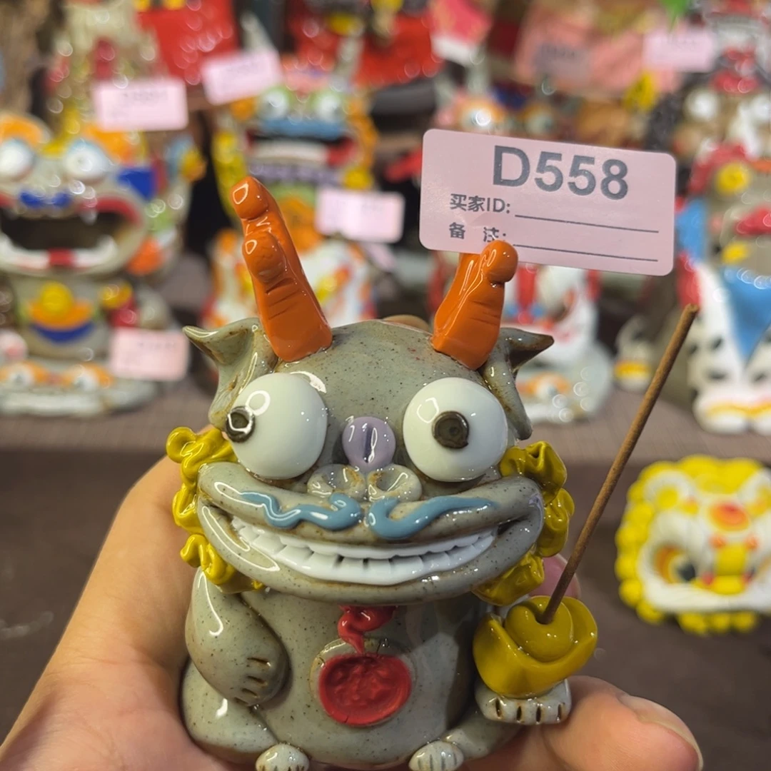 泥塑纯手工茶宠摆件