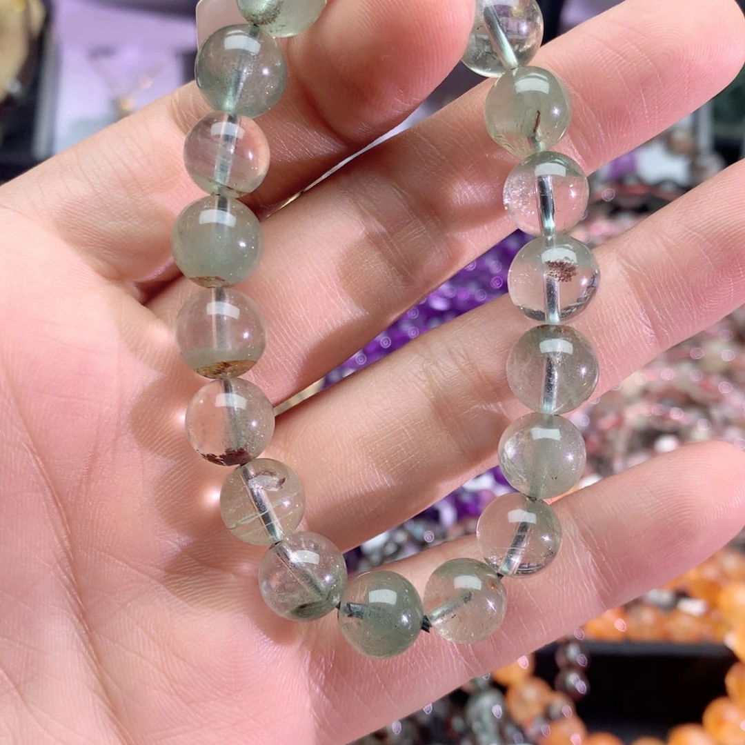 水晶手链未镶嵌绿幽灵10