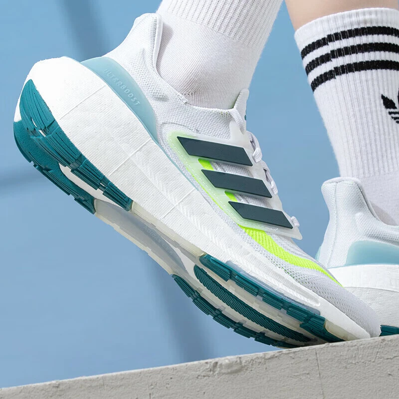 阿迪达斯Adidas男女同款缓震轻便舒适爆米花底跑步运动鞋IE1768