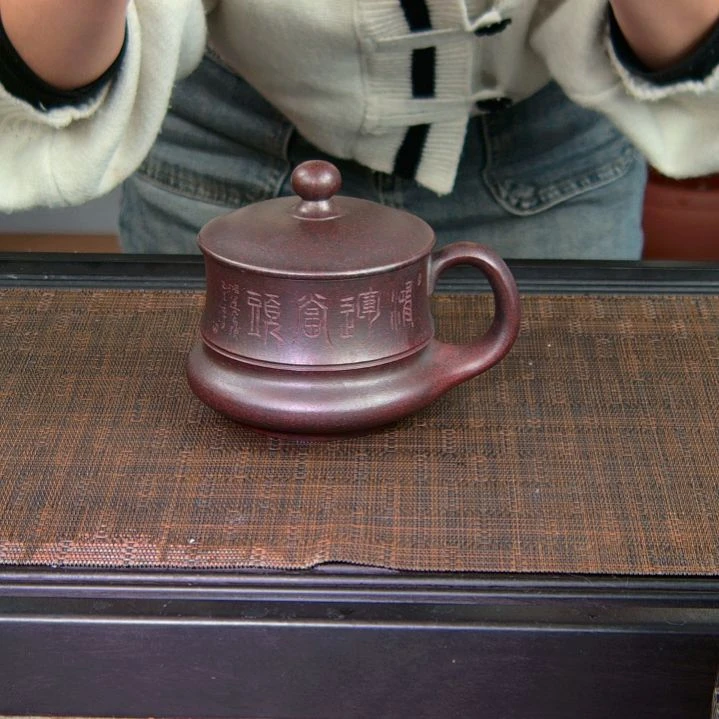紫砂茶杯高货放漏