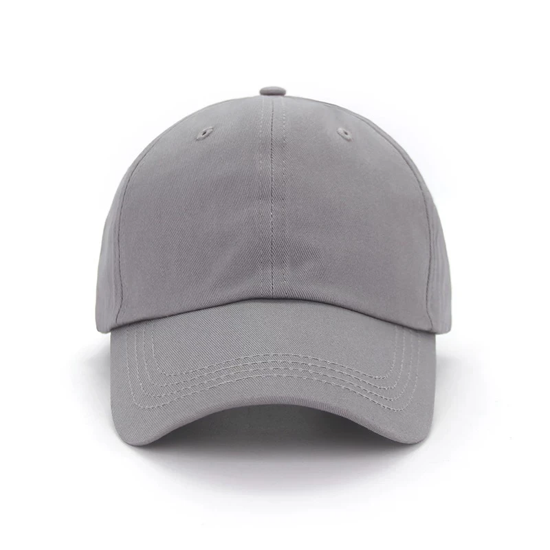 纯棉显脸小百搭大帽檐秋冬棒球帽时尚休闲男女款