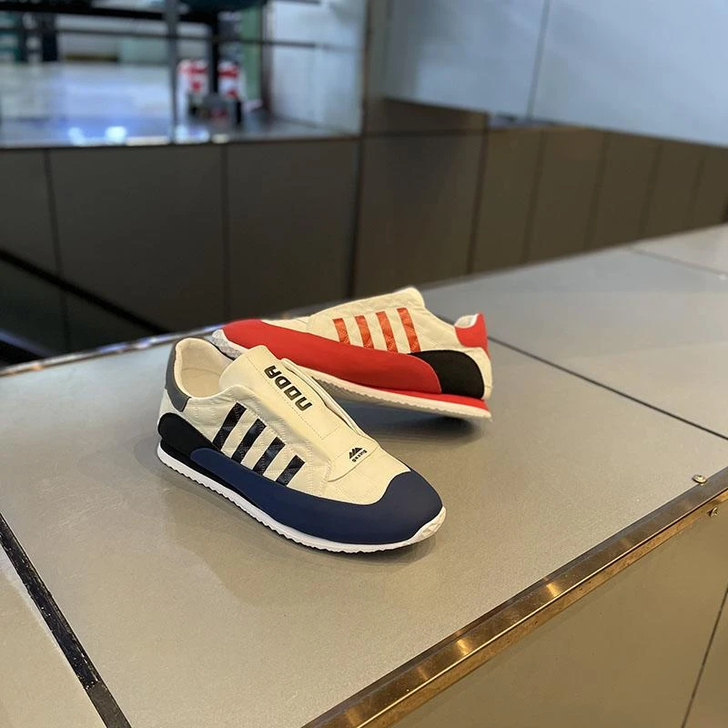 【香港DcSU&Shoes官方正品】男鞋2025年春季新款透气布鞋低帮一脚蹬