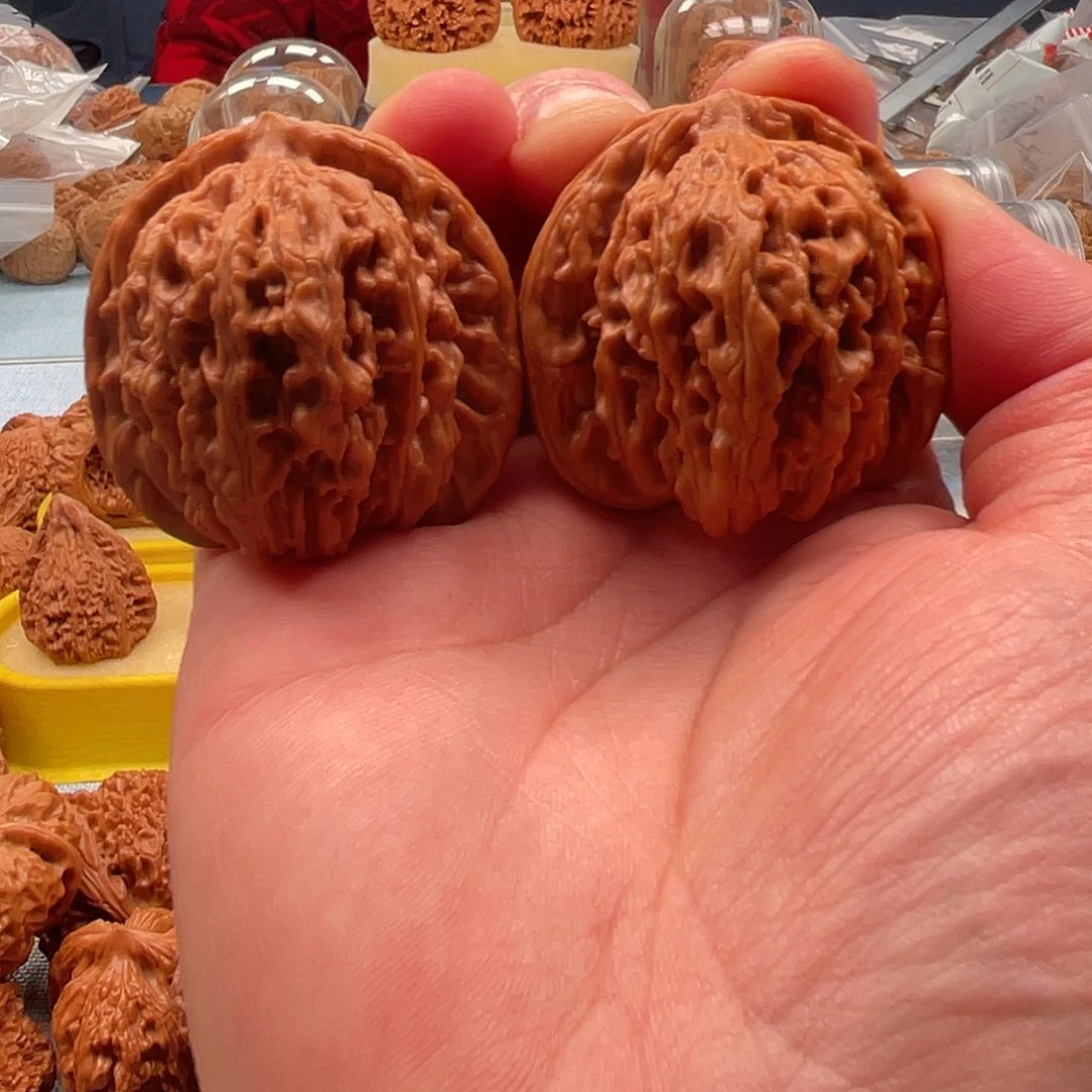 吊坠文玩核桃44四座楼