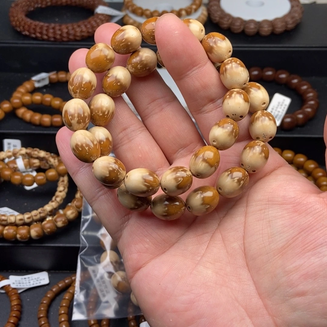 手串紫金鼠12mm天花板花皮