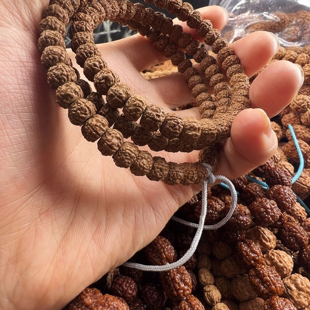 鸟***木吊坠金刚菩提一代龙，藏切8