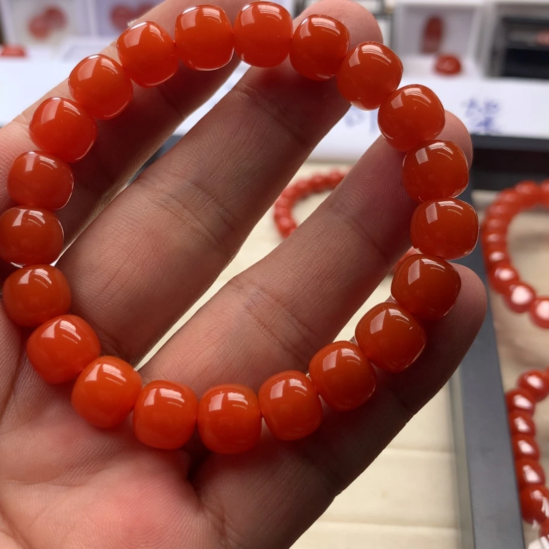 未镶嵌手链南红玛瑙